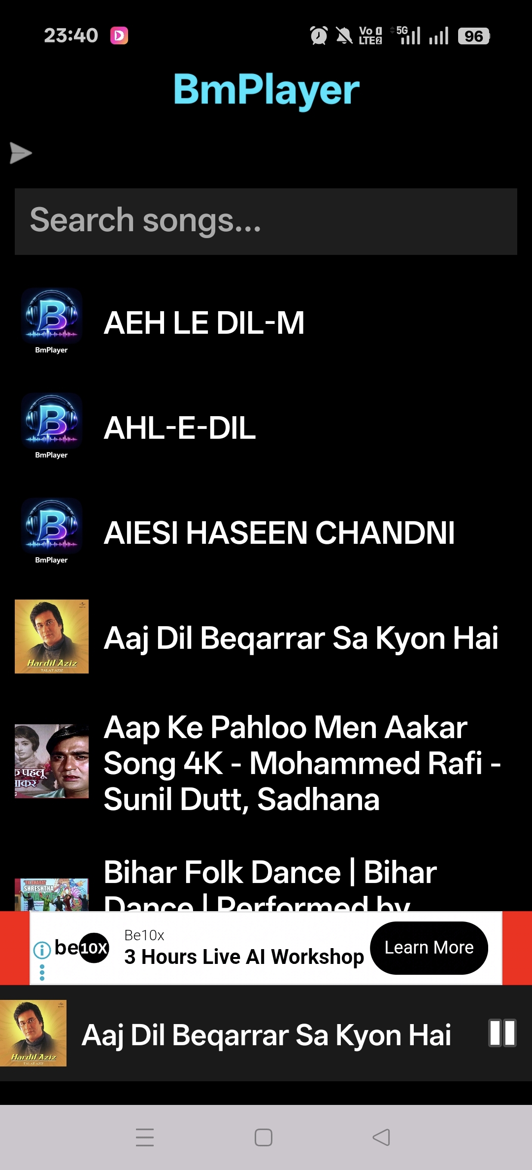 Mini Player
